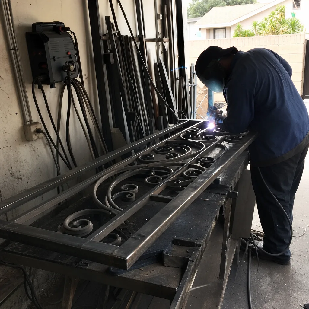 Gate Parts & Welding in Burbank, CA | Ironworks Gate Co.