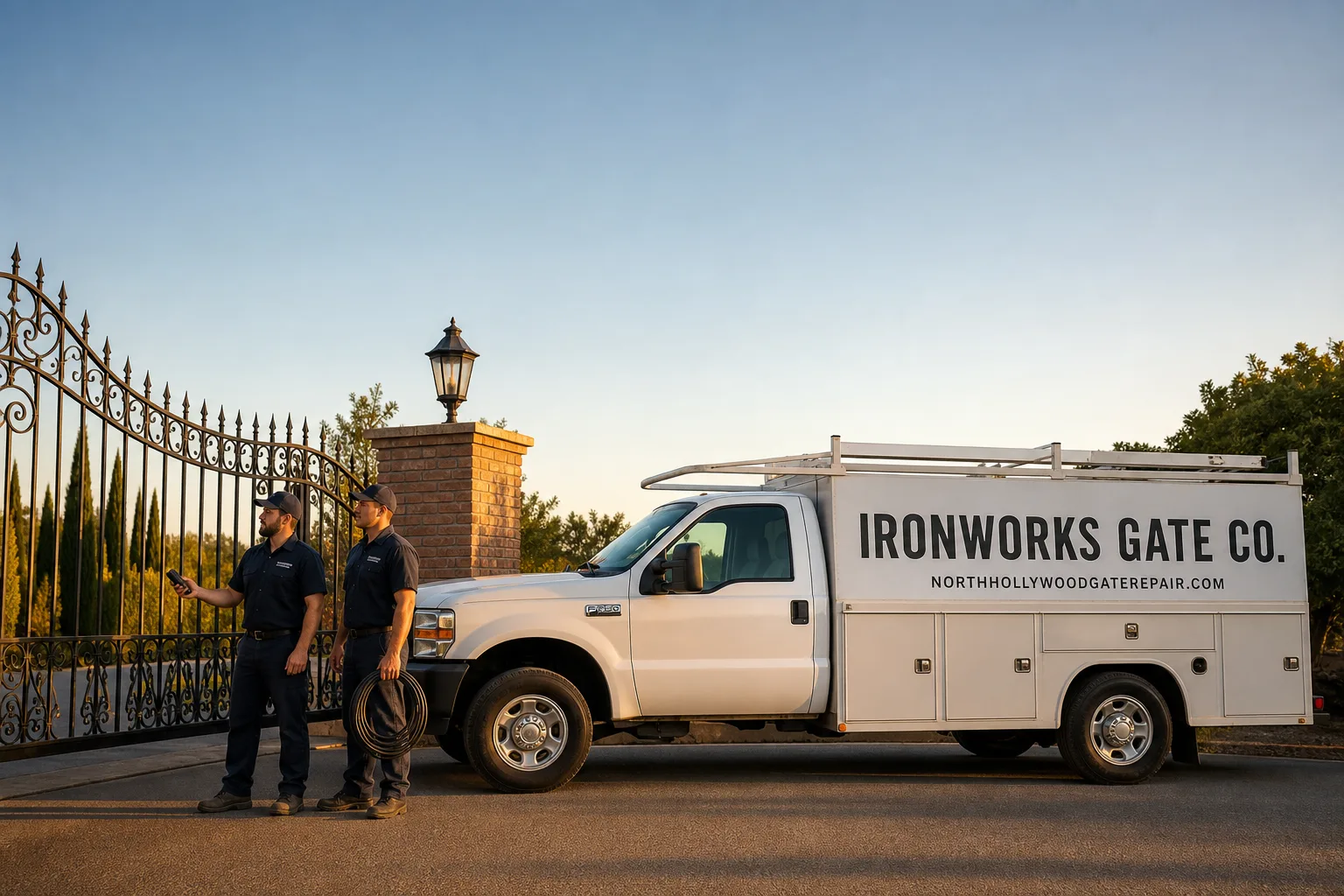 Gate Access Control in North Hollywood, CA | Ironworks Gate Co.